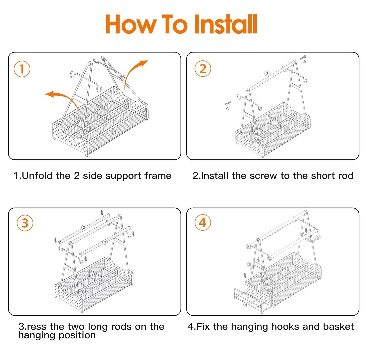 Metal BBQ grill utensil caddy attached to grill holding tools and paper towels during outdoor cooking.