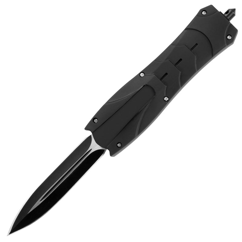 Black folding knife 